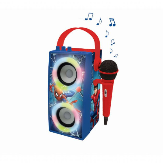 Spiderman Bluetooth-Høyttaler Med Mikrofon Avengers Karaoke Machine 87610