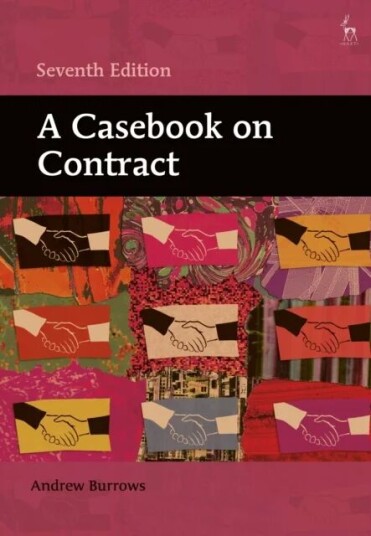 A Casebook On Contract Av Andrew (University Of Oxford) Burrows