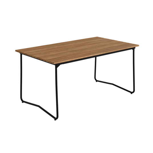Bovik Bord 92x150 cm Teak / Sort Stål