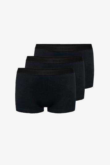 Kids Only Truser kogLola Logo Hipster 3 pakning Svart