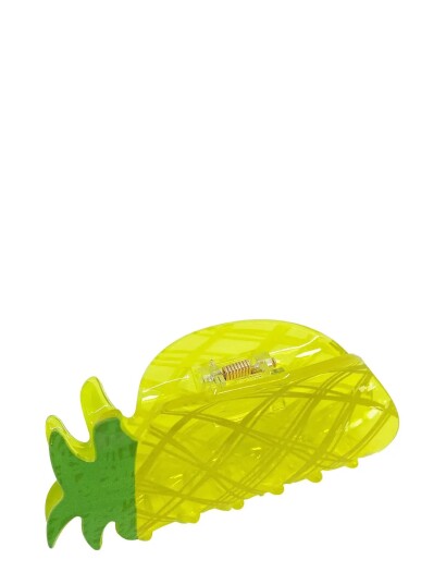 Pipol"s Bazaar Passion Clamp Pineapple Yellow ONE SIZE Pipol"s Bazaar Passion Clamp Pineapple Yellow ONE SIZE