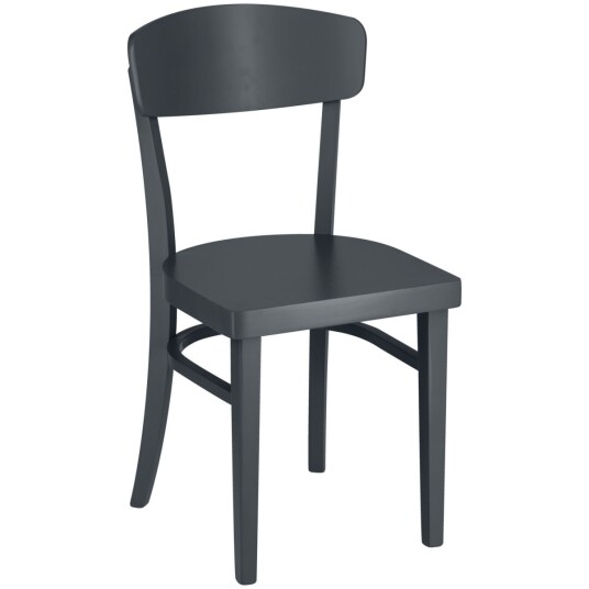 VEGA Stol Visto; 41.5x47.5x84 cm (BxDxH); Antrasitt; 2 Stykk / Forpakning