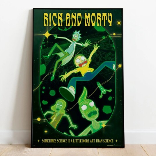 Rick and Morty Plakat In Space - 91,5 x 61 cm