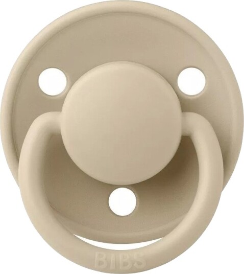 Bibs Silikonsmokk 0-36 mnd De Lux Vanilla