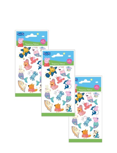 Joker Tattoos Peppa Pig - Multi/patterned - ONE SIZE Joker Tattoos Peppa Pig - Multi/patterned - ONE SIZE