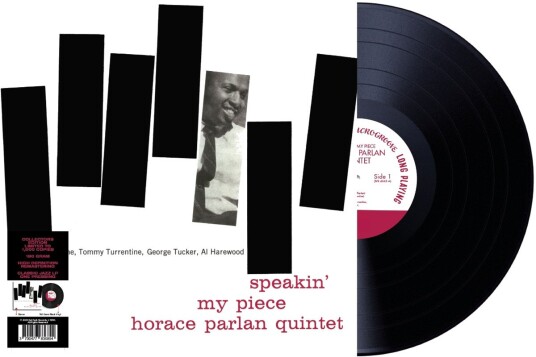 Horace Parlan Quintet Speakin My Piece Uk Vinyl