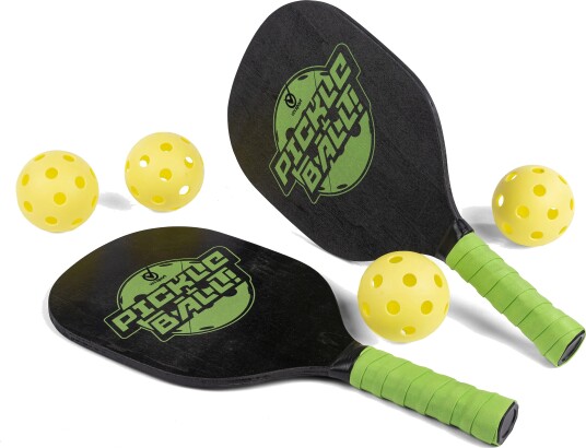 Vini Pickleball Sett 2 Racketer 4 Baller