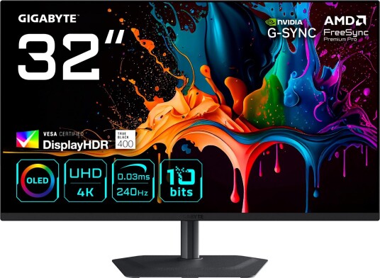 Gigabyte 32" OLED 4K MO32U2
