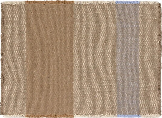 Lorena Canals Set Of 2 Handloom Placemats La Merced   Brown   38X 50CM