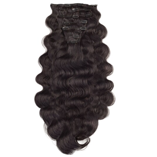 Rapunzel of Sweden Classic Clip-ins Beach Wave / Medium Volume / 7 pie