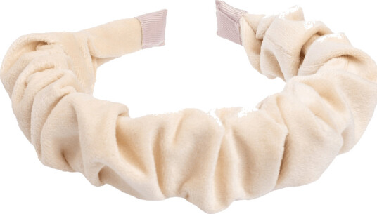 DARK Velvet Hair Band Wave Vanilla