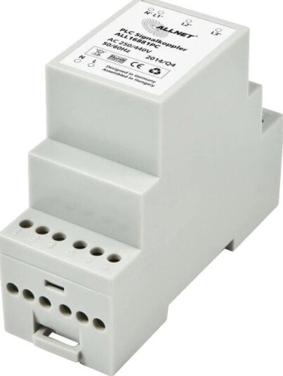 ALLNET ALL16881PC Powerline fasekobler 250/440V 50/60Hz DIN-skinne Hvit ALLNET ALL16881PC Powerline fasekobler 250/440V 50/60Hz DIN-skinne Hvit