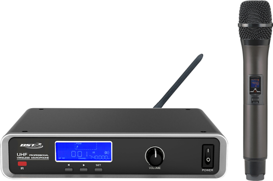 BST UHF Trådløs Mikrofonsystem BST UHF Trådløs Mikrofonsystem