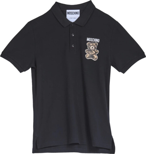 Moschino Herre Topper Svart S, Moschino Herre Topper Svart S,