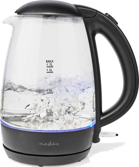 Nedis Vannkoker glass 1,7 liter (2200W)