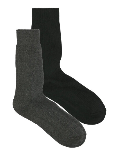 Jack & Jones Jac Premium Socks 2 Pack Noos - Black - ONE SIZE