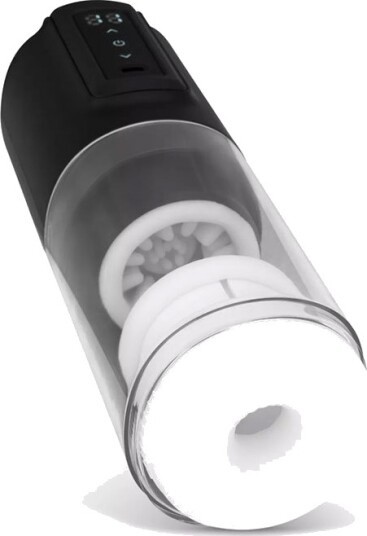 CX10 Thrusting, Rotating & Vibrating Masturbator CX10 Thrusting, Rotating & Vibrating Masturbator