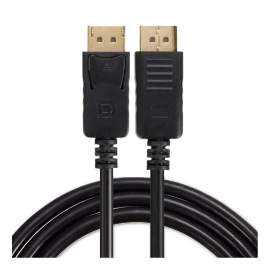 DisplayPort Kabel - Gullforgylt 1.8 m