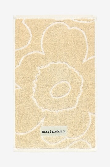 Marimekko - Gjestehåndkle Piirto Unikko 30X50 cm - Beige Marimekko - Gjestehåndkle Piirto Unikko 30X50 cm - Beige