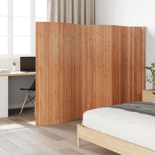  Romdeler naturell 165x400 cm bambus 8721012370173