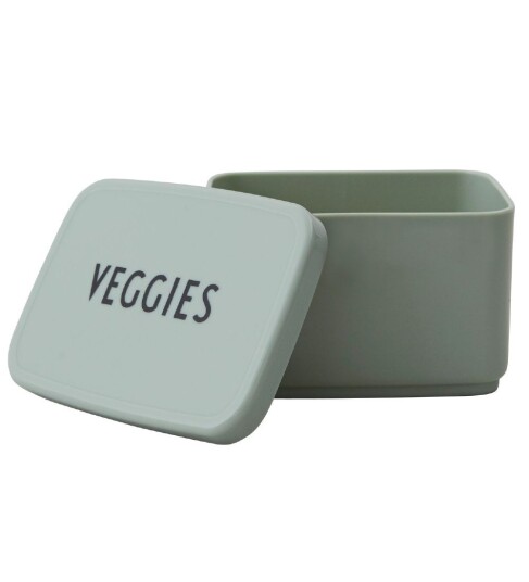 Design Letters Snack Box til matboksen Mørkegrønn