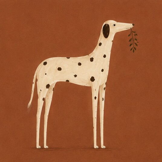 Plakat   Dalmatiansk Eleganse