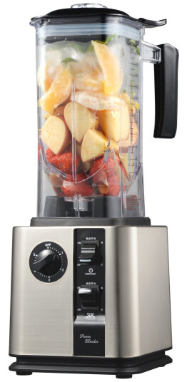 RAW Blender Fuel 1800W 2,5HK Sølv med Isknusingsfunksjon RAW Blender Fuel 1800W 2,5HK Sølv med Isknusingsfunksjon