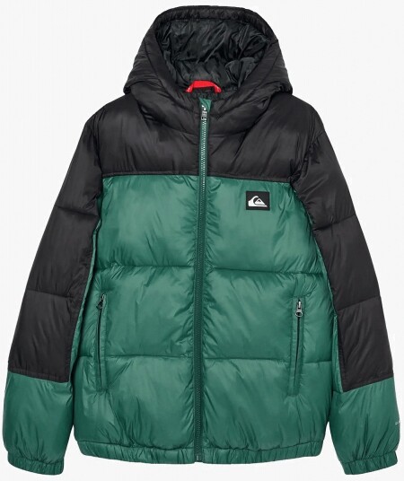 Quiksilver Cold Days Youth Jacket Green 16