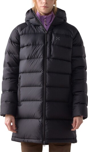Haglöfs Rosson Down Parka Women True Black L Haglöfs Rosson Down Parka Women True Black L