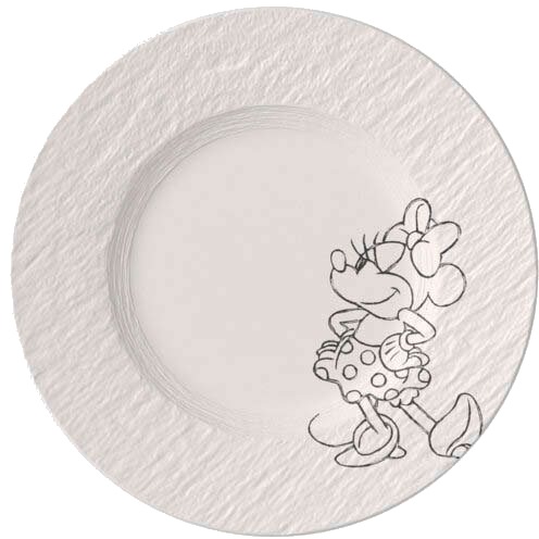 Manufacture Rock Mickey Mouse Frokosttallerken Hvit