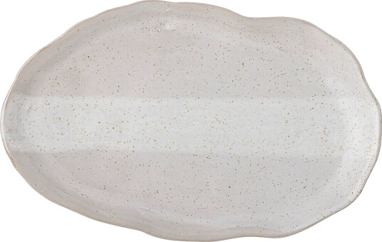 Bloomingville Peroya serveringsfat 15,5 x 25,5 cm Grå