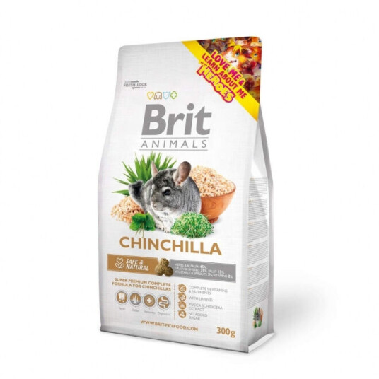 Brit Animals Chinchilla Adult (300 G)