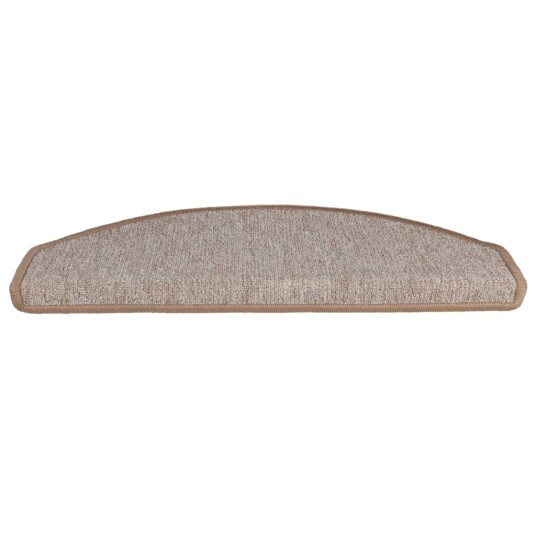 vidaXL Trappematter 10 stk 65x28 cm lysebrun vidaXL Trappematter 10 stk 65x28 cm lysebrun