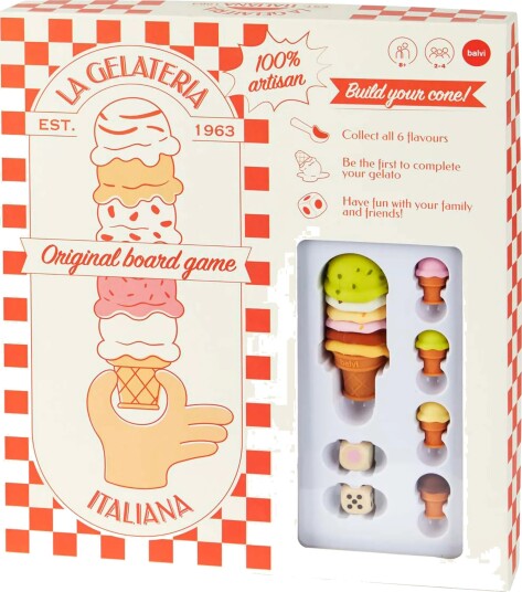 La Gelateria Isbutikk Selskapsspill