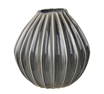 Vase Wide L Keramikk Smoked Pearl