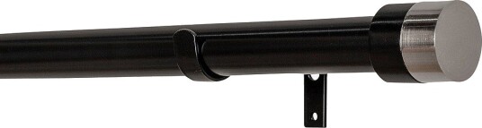 Hasta Gardinstang sett Edith 160 300 cm Svart