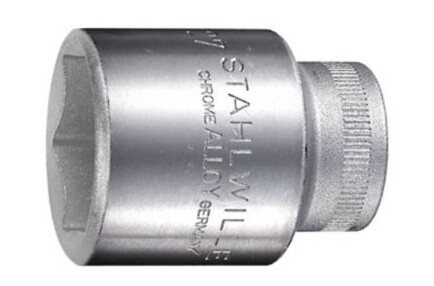 Stahlwille 03030030, Sokkel, 1/2", Metrisk, 1 Hode(R), 30 Mm
