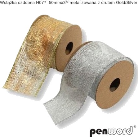 Mfp Papirtape Metallisert Med Tråd 5 X 274 Cm 12 Stk