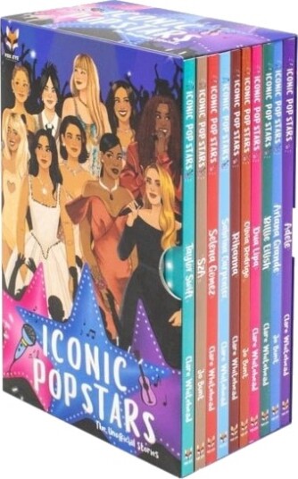 Iconic Popstars; 10-Book Set