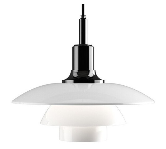 Louis Poulsen PH 3½-3 Pendel Svart Metallisert Louis Poulsen PH 3½-3 Pendel Svart Metallisert