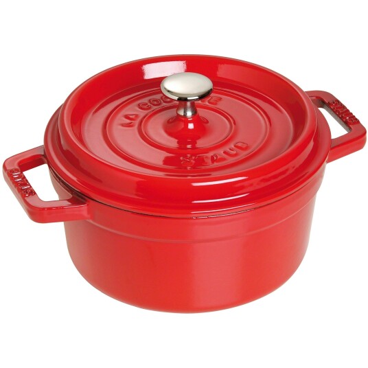 Staub Rund Gryte 22 cm 2,6 liter Rød 1721249-04-0