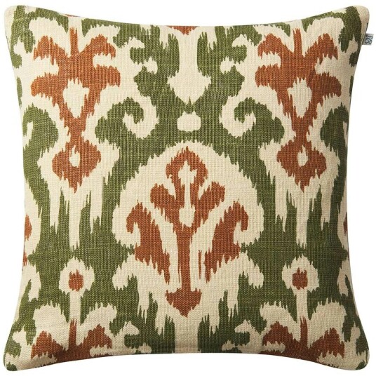 Chhatwal & Jonsson Adi Putetrekk 50x50 cm / Terracotta Cactus Green
