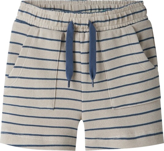 Name It Shorts NmmHakan Chateau Gray Name It 1½ år (86) Shorts Beige Blå