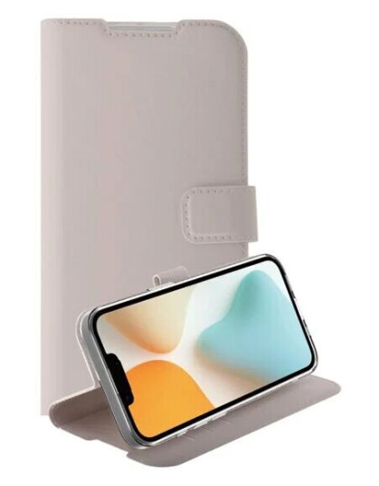 Vivanco Classic Wallet Apple iPhone 16e Grey Vivanco Classic Wallet Apple iPhone 16e Grey