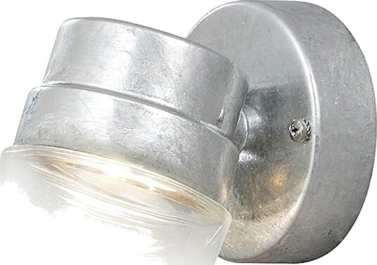 Konstsmide NEW VEGA vegglampe 8W 230V dimbare LED. Galvanisert. 413-320