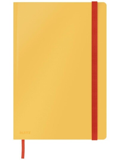 Leitz Cosy Soft Touch Notatbok Hardcover stor, ruter, varm gul Leitz Cosy Soft Touch Notatbok Hardcover stor, ruter, varm gul