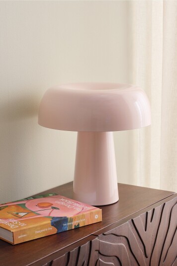 Ellos Home Bordlampe Bonnie Rosa