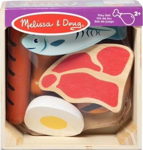 Melissa & Doug Lekesett i tre fra matvaregruppene Protein
