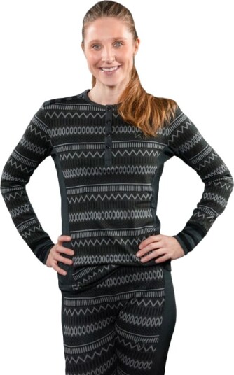 Kari Traa Women's Åkle Long Sleeve M, Dgrey