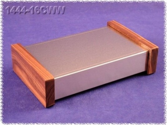 Hammond Electronics 1444 12CWW 178 × 127 × 51 mm Aluminium Natur Kabinett
